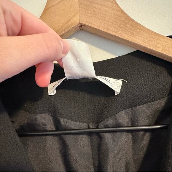 Oscar De La Renta Black Blazer Jacket Medium - Picture 13 of 14